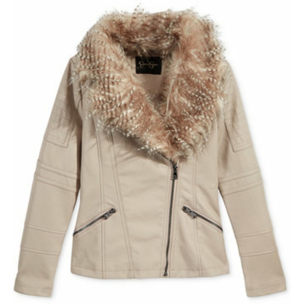 Jessica Simpson Girls Taupe Jacket